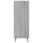 vidaXL Dulap cu rafturi, gri sonoma, 34,5x32,5x90 cm, lemn compozit vidaXL Dulap cu rafturi, gri sonoma, 34,5x32,5x90 cm, lemn compozit