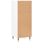 vidaXL Servantă, alb, 34,5x32,5x90 cm, lemn prelucrat vidaXL Servantă, alb, 34,5x32,5x90 cm, lemn prelucrat