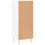 vidaXL Servantă, alb, 34,5x32,5x90 cm, lemn prelucrat vidaXL Servantă, alb, 34,5x32,5x90 cm, lemn prelucrat