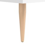 vidaXL Servantă, alb, 34,5x32,5x90 cm, lemn prelucrat vidaXL Servantă, alb, 34,5x32,5x90 cm, lemn prelucrat