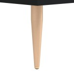 vidaXL Servantă, negru, 34,5x32,5x90 cm, lemn compozit vidaXL Servantă, negru, 34,5x32,5x90 cm, lemn compozit