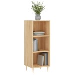 vidaXL Servantă, stejar sonoma, 34,5x32,5x90 cm, lemn compozit vidaXL Servantă, stejar sonoma, 34,5x32,5x90 cm, lemn compozit