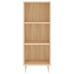 vidaXL Servantă, stejar sonoma, 34,5x32,5x90 cm, lemn compozit vidaXL Servantă, stejar sonoma, 34,5x32,5x90 cm, lemn compozit
