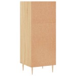 vidaXL Servantă, stejar sonoma, 34,5x32,5x90 cm, lemn compozit vidaXL Servantă, stejar sonoma, 34,5x32,5x90 cm, lemn compozit