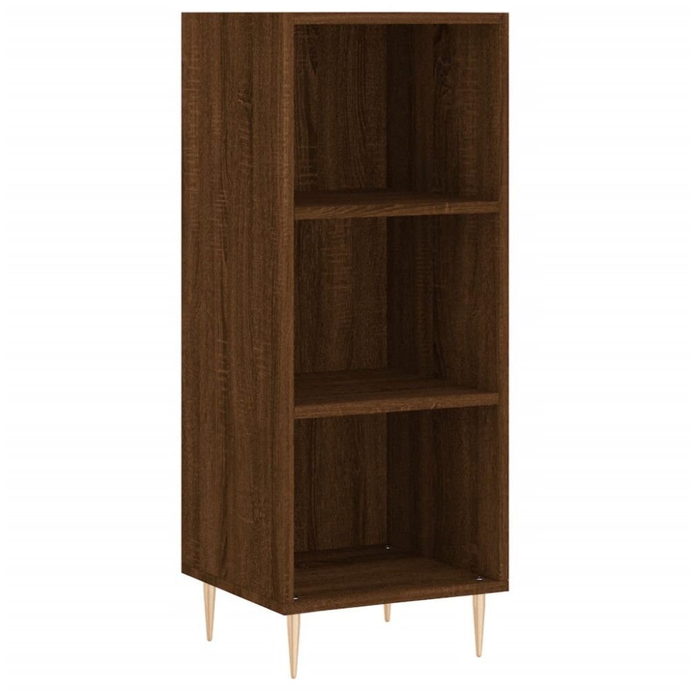 vidaXL Servantă, stejar sonoma, 34,5x32,5x90 cm, lemn prelucrat