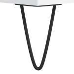 vidaXL Servantă, alb, 34,5x32,5x90 cm, lemn prelucrat vidaXL Servantă, alb, 34,5x32,5x90 cm, lemn prelucrat