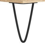 vidaXL Servantă, stejar sonoma, 34,5x32,5x90 cm, lemn compozit