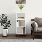 vidaXL Servantă, alb, 34,5x32,5x90 cm, lemn prelucrat vidaXL Servantă, alb, 34,5x32,5x90 cm, lemn prelucrat