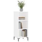 vidaXL Servantă, alb, 34,5x32,5x90 cm, lemn prelucrat vidaXL Servantă, alb, 34,5x32,5x90 cm, lemn prelucrat