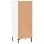vidaXL Servantă, alb, 34,5x32,5x90 cm, lemn prelucrat vidaXL Servantă, alb, 34,5x32,5x90 cm, lemn prelucrat