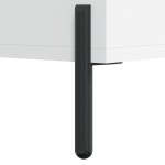 vidaXL Servantă, alb, 34,5x32,5x90 cm, lemn prelucrat vidaXL Servantă, alb, 34,5x32,5x90 cm, lemn prelucrat