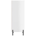 vidaXL Servantă, alb extralucios, 34,5x32,5x90 cm, lemn compozit vidaXL Servantă, alb extralucios, 34,5x32,5x90 cm, lemn compozit