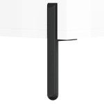 vidaXL Servantă, alb extralucios, 34,5x32,5x90 cm, lemn compozit vidaXL Servantă, alb extralucios, 34,5x32,5x90 cm, lemn compozit