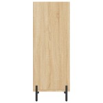 vidaXL Servantă, stejar sonoma, 34,5x32,5x90 cm, lemn compozit