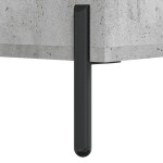 vidaXL Servantă, gri beton, 34,5x32,5x90 cm, lemn prelucrat