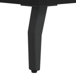 vidaXL Servantă, negru, 34,5x32,5x90 cm, lemn compozit vidaXL Servantă, negru, 34,5x32,5x90 cm, lemn compozit
