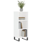 vidaXL Servantă, alb, 34,5x32,5x90 cm, lemn prelucrat vidaXL Servantă, alb, 34,5x32,5x90 cm, lemn prelucrat