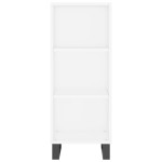 vidaXL Servantă, alb, 34,5x32,5x90 cm, lemn prelucrat vidaXL Servantă, alb, 34,5x32,5x90 cm, lemn prelucrat