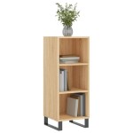 vidaXL Servantă, stejar sonoma, 34,5x32,5x90 cm, lemn compozit vidaXL Servantă, stejar sonoma, 34,5x32,5x90 cm, lemn compozit