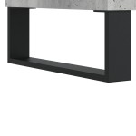 vidaXL Servantă, gri beton, 34,5x32,5x90 cm, lemn prelucrat vidaXL Servantă, gri beton, 34,5x32,5x90 cm, lemn prelucrat