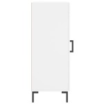 vidaXL Servantă, alb, 34,5x34x90 cm, lemn compozit vidaXL Servantă, alb, 34,5x34x90 cm, lemn compozit