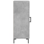 vidaXL Servantă, gri beton, 34,5x34x90 cm, lemn compozit vidaXL Servantă, gri beton, 34,5x34x90 cm, lemn compozit