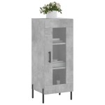 vidaXL Servantă, gri beton, 34,5x34x90 cm, lemn compozit vidaXL Servantă, gri beton, 34,5x34x90 cm, lemn compozit