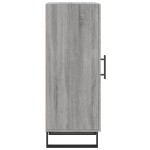 vidaXL Servantă, gri sonoma, 34,5x34x90 cm, lemn compozit vidaXL Servantă, gri sonoma, 34,5x34x90 cm, lemn compozit