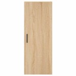 vidaXL Dulap montat pe perete, stejar sonoma, 34,5x34x90 cm
