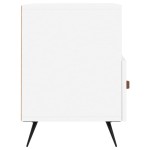 vidaXL Comodă TV, alb, 80x36x50 cm, lemn prelucrat vidaXL Comodă TV, alb, 80x36x50 cm, lemn prelucrat
