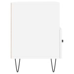 vidaXL Comodă TV, alb, 80x36x50 cm, lemn prelucrat vidaXL Comodă TV, alb, 80x36x50 cm, lemn prelucrat