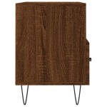 vidaXL Comodă TV, stejar maro, 80x36x50 cm, lemn prelucrat vidaXL Comodă TV, stejar maro, 80x36x50 cm, lemn prelucrat
