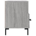 vidaXL Comodă TV, gri sonoma, 80x36x50 cm, lemn prelucrat vidaXL Comodă TV, gri sonoma, 80x36x50 cm, lemn prelucrat
