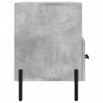 vidaXL Comodă TV, gri beton, 80x36x50 cm, lemn compozit vidaXL Comodă TV, gri beton, 80x36x50 cm, lemn compozit