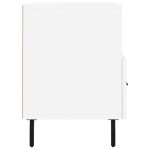 vidaXL Comodă TV, alb, 80x36x50 cm, lemn prelucrat vidaXL Comodă TV, alb, 80x36x50 cm, lemn prelucrat