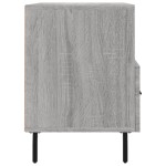 vidaXL Comodă TV, gri sonoma, 80x36x50 cm, lemn prelucrat vidaXL Comodă TV, gri sonoma, 80x36x50 cm, lemn prelucrat