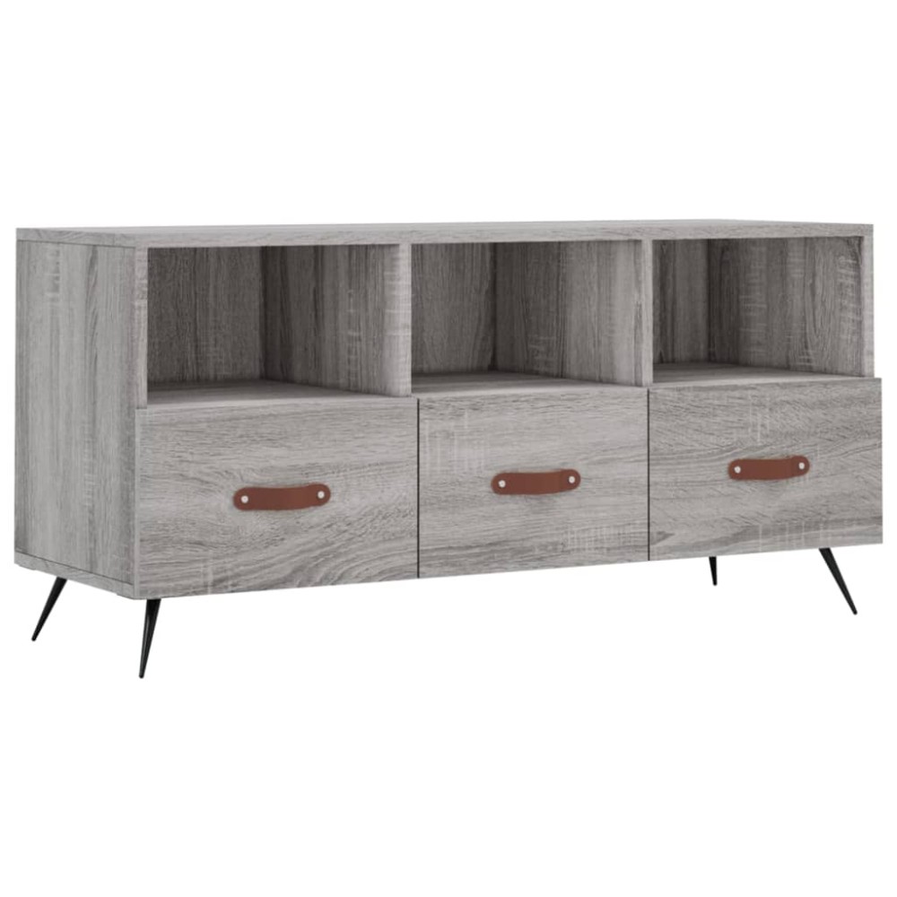 vidaXL Dulap TV, gri sonoma, 102x36x50 cm, lemn prelucrat