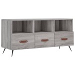 vidaXL Dulap TV, gri sonoma, 102x36x50 cm, lemn prelucrat