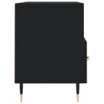 vidaXL Dulap TV, negru, 102x36x50 cm, lemn prelucrat