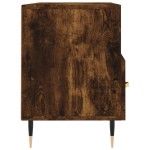 vidaXL Dulap TV stejar afumat, 102x36x50 cm, lemn prelucrat