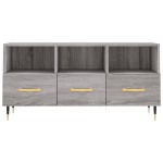 vidaXL Dulap TV, gri sonoma, 102x36x50 cm, lemn prelucrat