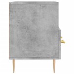 vidaXL Dulap TV, gri beton, 102x36x50 cm, lemn prelucrat