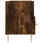 vidaXL Dulap TV stejar afumat, 102x36x50 cm, lemn prelucrat