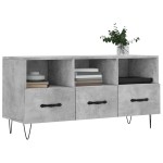 vidaXL Dulap TV, gri beton, 102x36x50 cm, lemn prelucrat