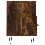 vidaXL Dulap TV stejar afumat, 102x36x50 cm, lemn prelucrat