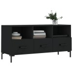 vidaXL Dulap TV, negru, 102x36x50 cm, lemn prelucrat