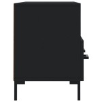 vidaXL Dulap TV, negru, 102x36x50 cm, lemn prelucrat