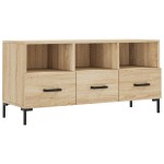 vidaXL Dulap TV stejar sonoma, 102x36x50 cm, lemn prelucrat