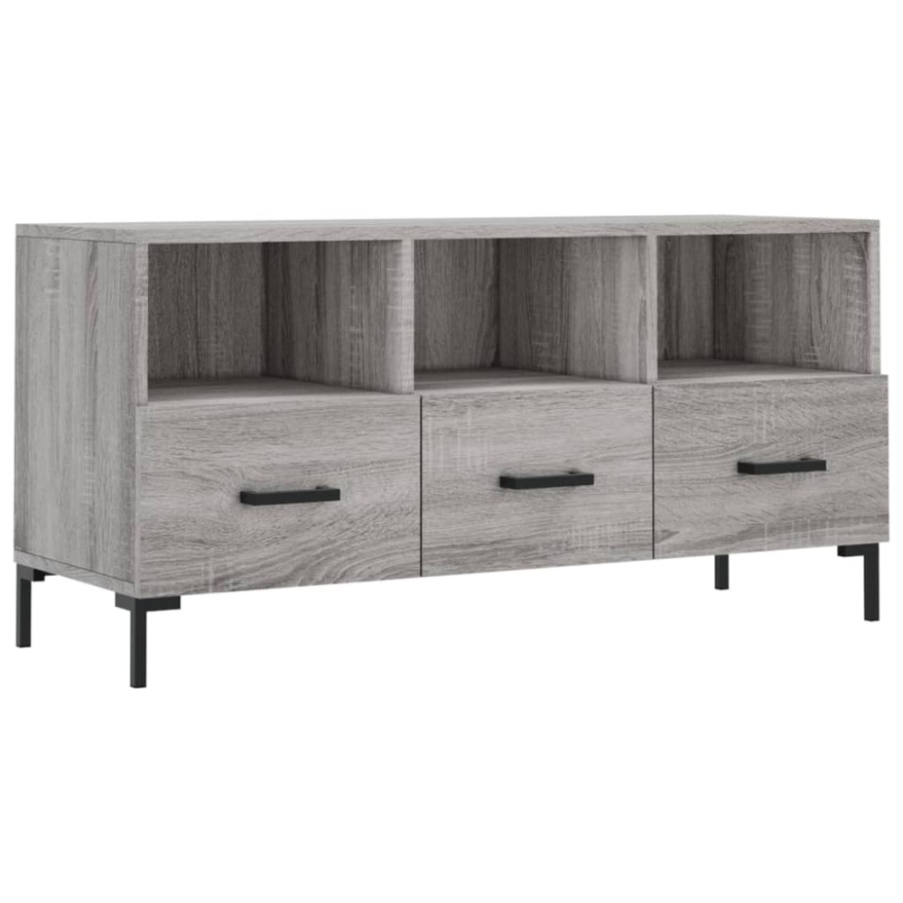 vidaXL Dulap TV, gri sonoma, 102x36x50 cm, lemn prelucrat