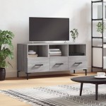 vidaXL Dulap TV, gri sonoma, 102x36x50 cm, lemn prelucrat